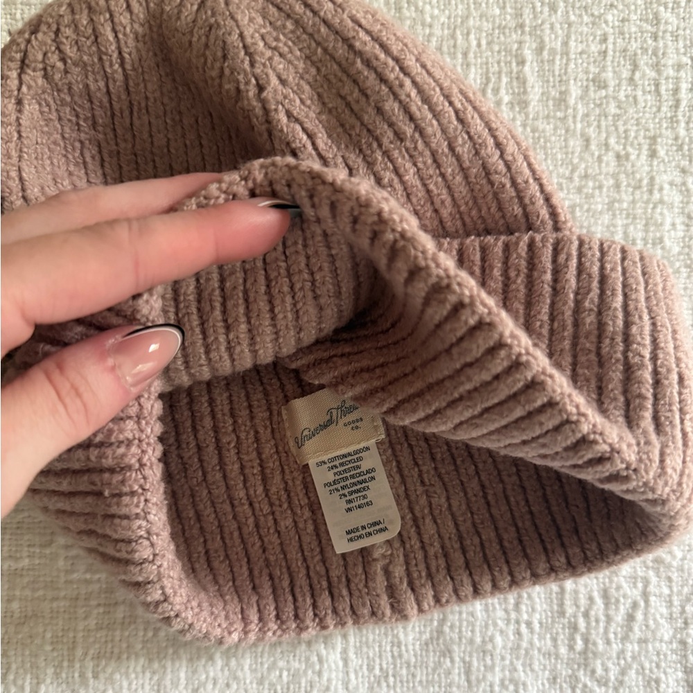 Universal Thread Ribbed Knit Beanie - Picture 2 of 2